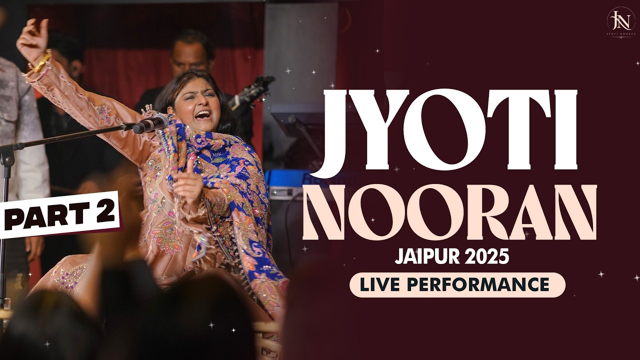 Live concert//Jyoti Nooran// Jaipur//❤️🌸//2025