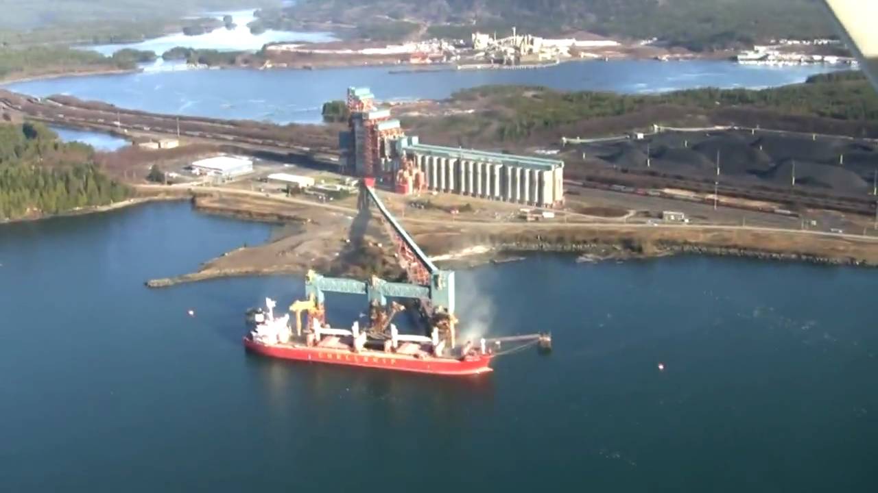 DHC-3 Otter Seaplane ride over Prince Rupert, B.C.  (HD)