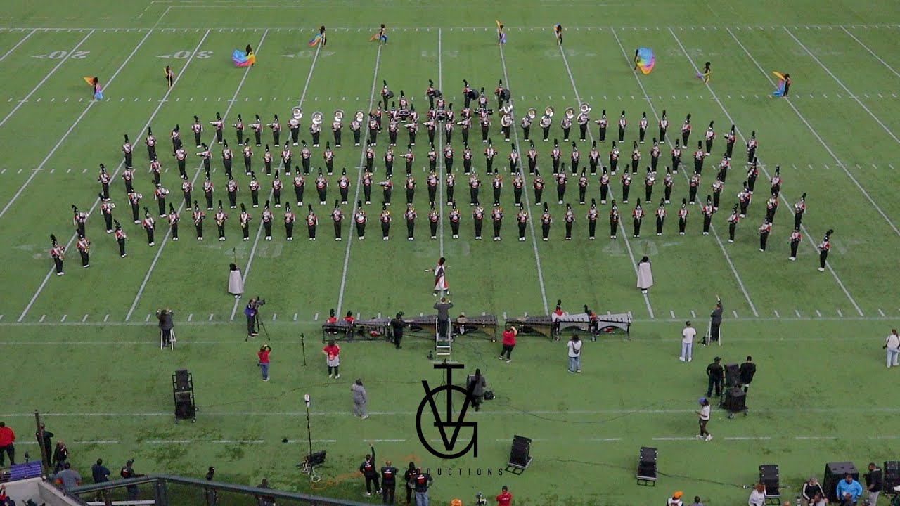 Cedar Hill High School Red Army Marching Band Field Show Performance at 2023 Parrish BOTB