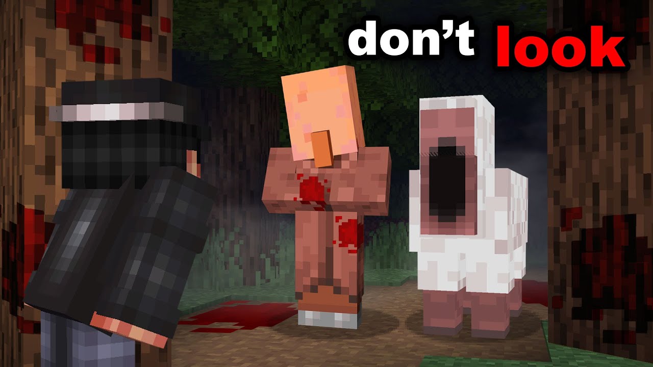 DONT Look at Faceless Mobs... (Minecraft)