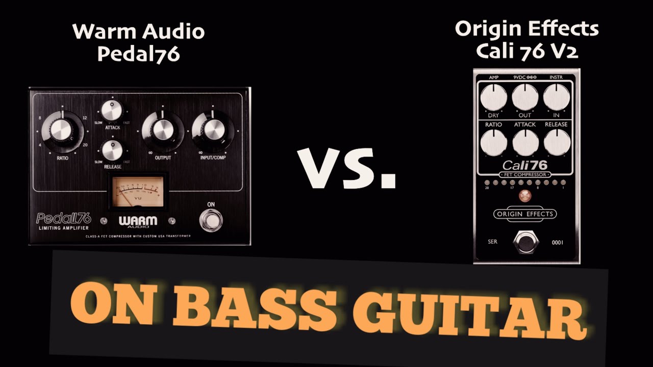 Pedal76 vs Cali76 (V2) // THE ADVANTAGE OF PARALLEL COMPRESSION // SHORT COMPARISON