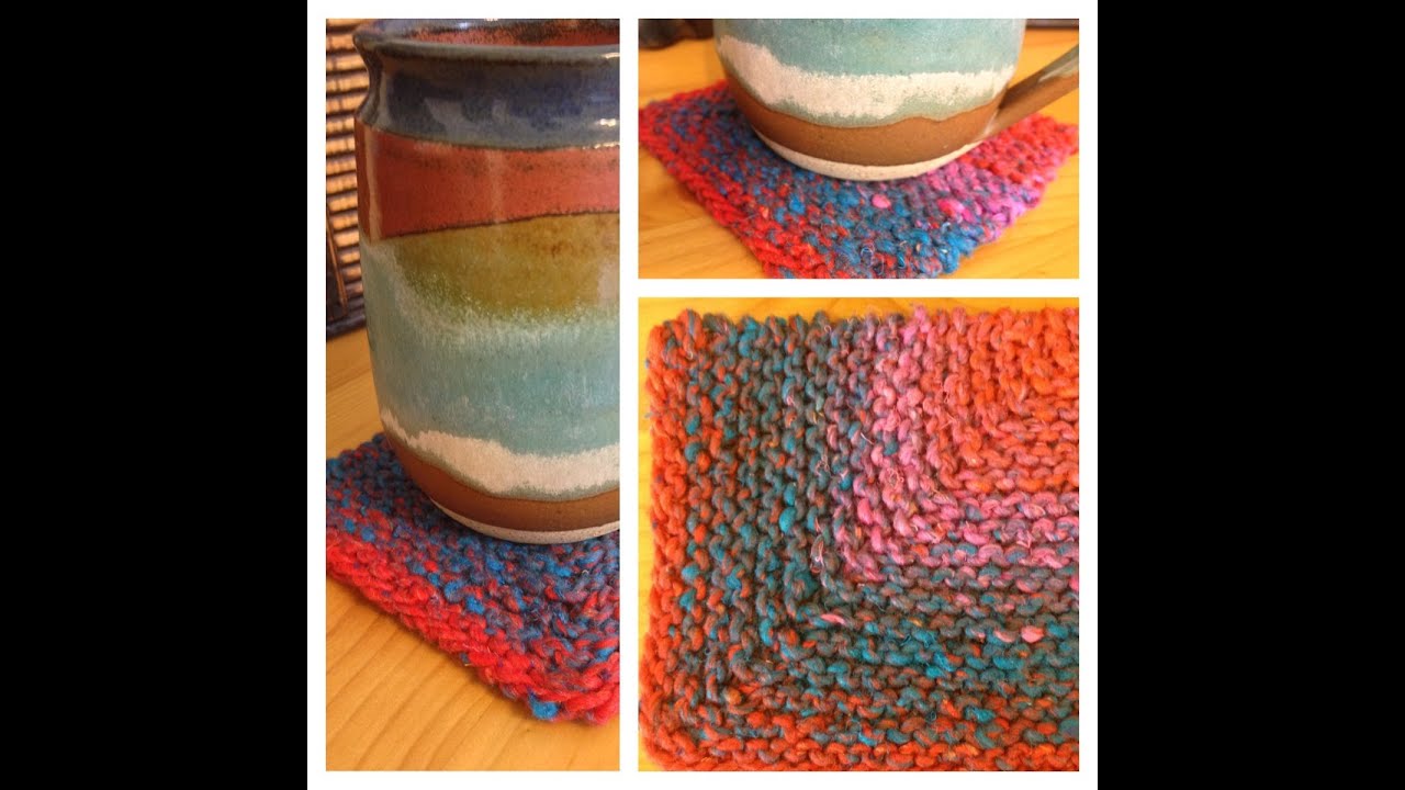 How To Knit Mitered Square - Knitting For Beginners