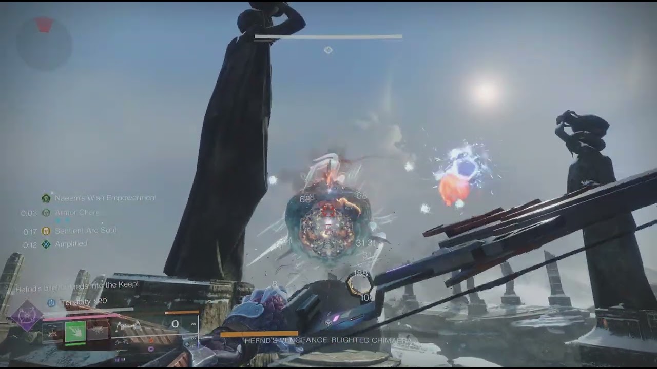 Warlord's Ruin Dark Ages challenge Final Boss Meatball 🍗🍔🔥 #Darkagehunt