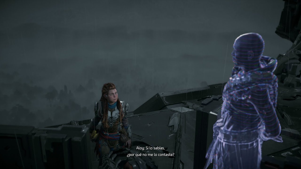 Horizon Forbidden West | Aloy descubre que Sylens la enga&ntilde;o | Escena