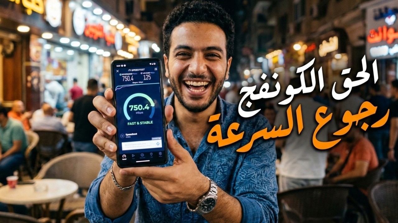 الحق طريقة عمل كونفج رجوع السرعة بعد انتهاء الباقه| كونفجات وي - اتصالات - اورنج (وداعا للاحتكار)😜
