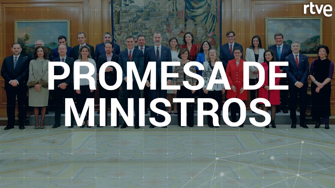 LOS MINISTROS PROMETEN SUS CARGOS