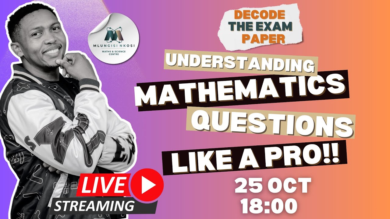 Mastering Maths Exam Language | Decode Your Paper 1 Questions LIVE!