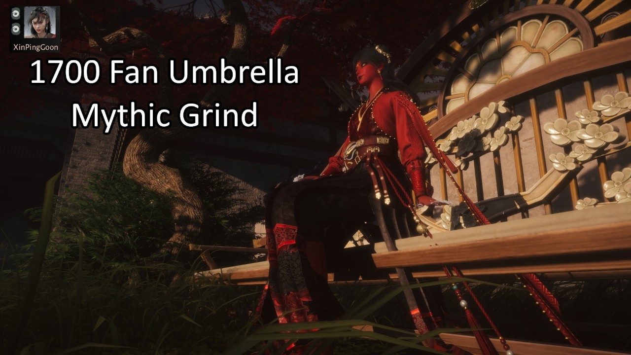 1700 Mythic Fan Umbrella Grind [Where Winds Meet PVP]