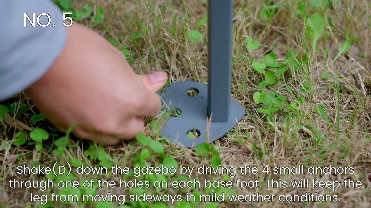 How to assemble the 10ft X 10ft tent?