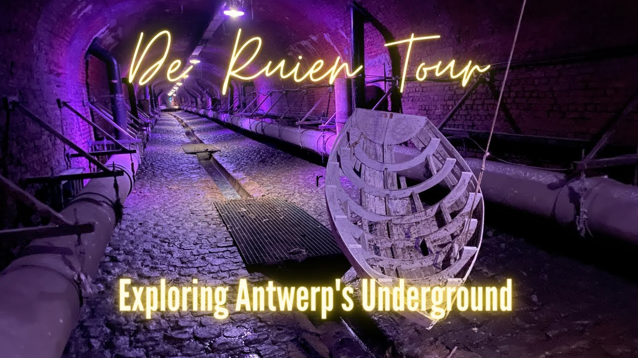 Tour of Antwerp Belgium's Underground - De Ruien Antwerpen Ondergronds