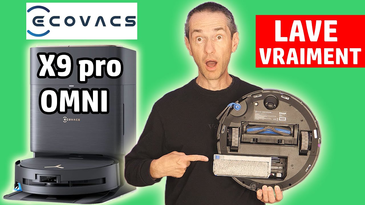 ✅ LA MEILLEURE FAÇON DE LAVER ✅ TEST COMPLET ECOVACS X9 PRO OMNI