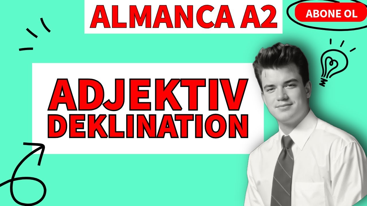 ALMANCA A2 TAM GRAMER - Adjektiv Deklination - Sıfat Tamlaması - #konuanlatımı