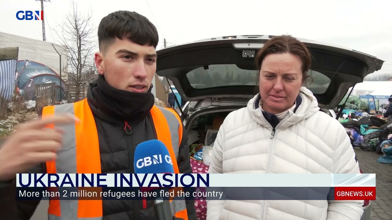 More than two million refugees have fled Ukraine: GB News' Bradley Harris reports from Poland
