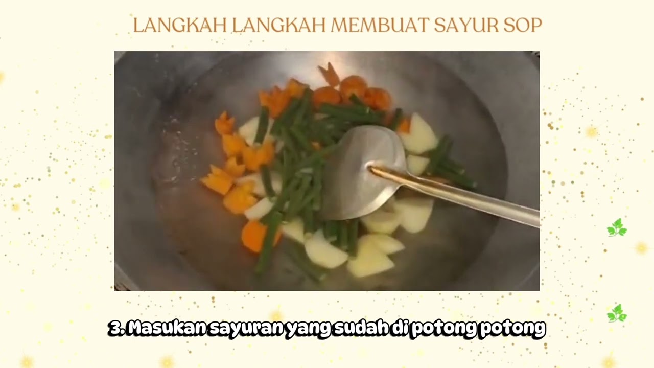 SAYUR SOP | tugas video membuat Sayur Sop | Kelompok 1 kelas XII.f2 | MAPEL PRAKARYA | SMANSA GUMER