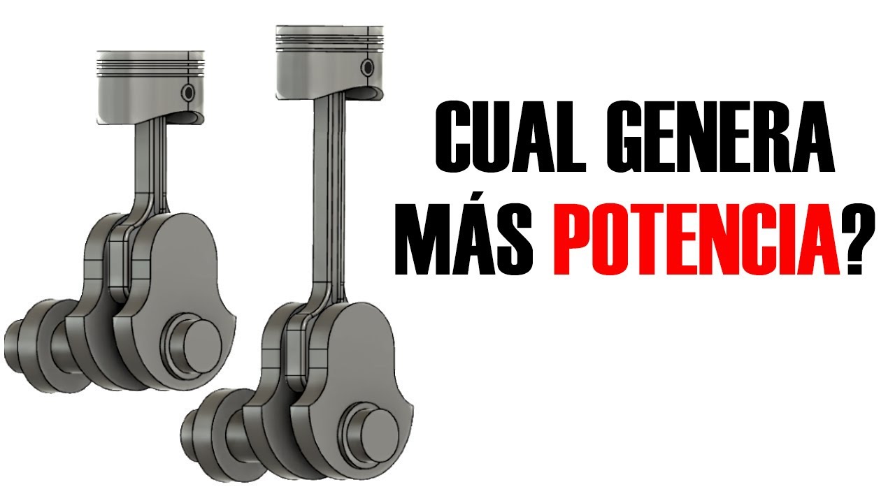 GEOMETRÍA DE MOTOR INCREÍBLE - Relación de Biela explicada