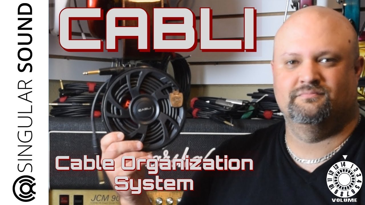 Singular Sound Cabli:  Cable Organization Made Easy!