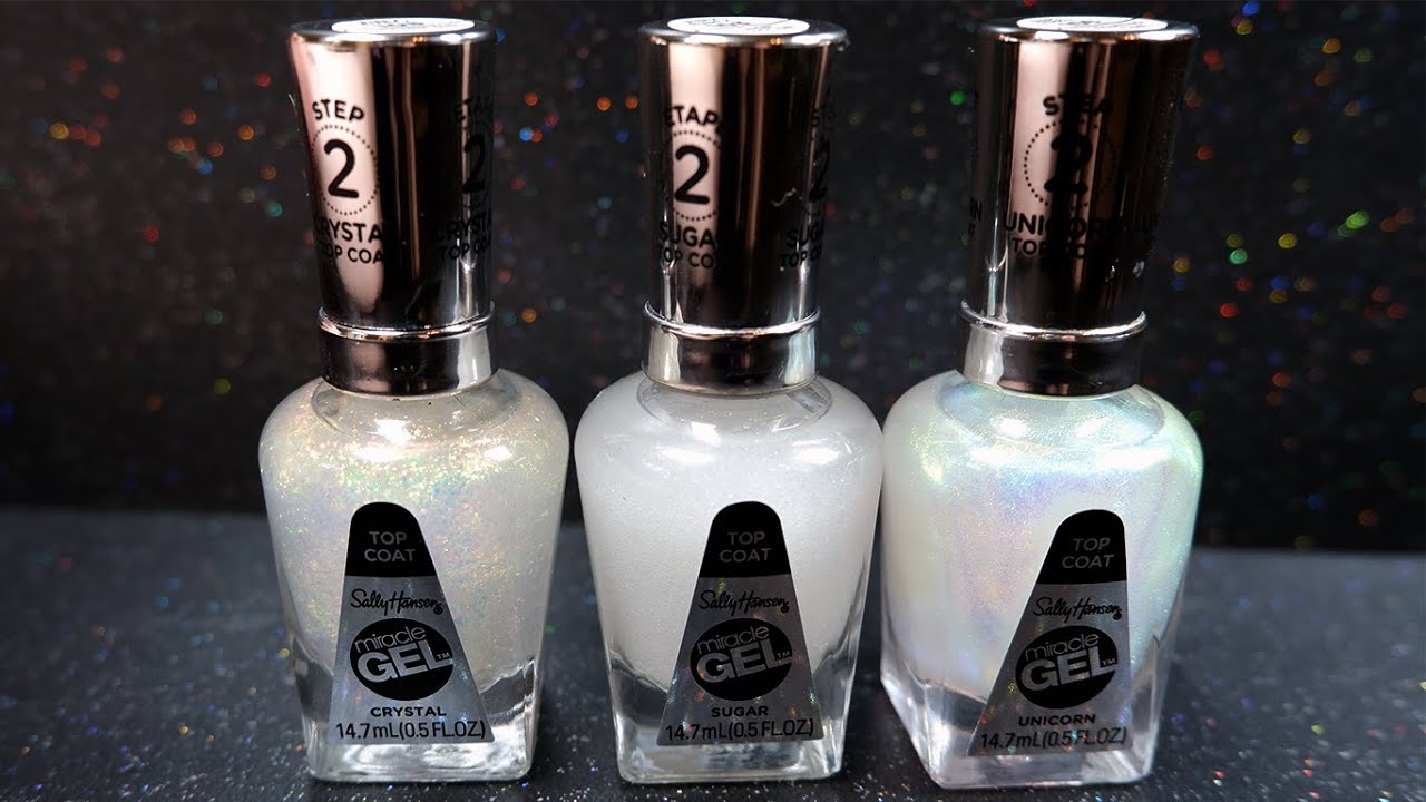 Testing NEW Sally Hansen Top Coats | 2022