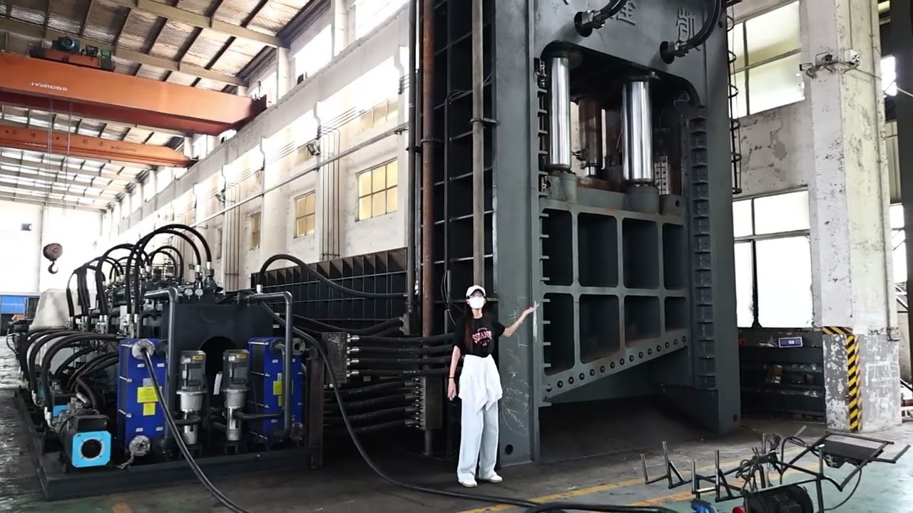 Take a tour of our factory & our baling equipment!