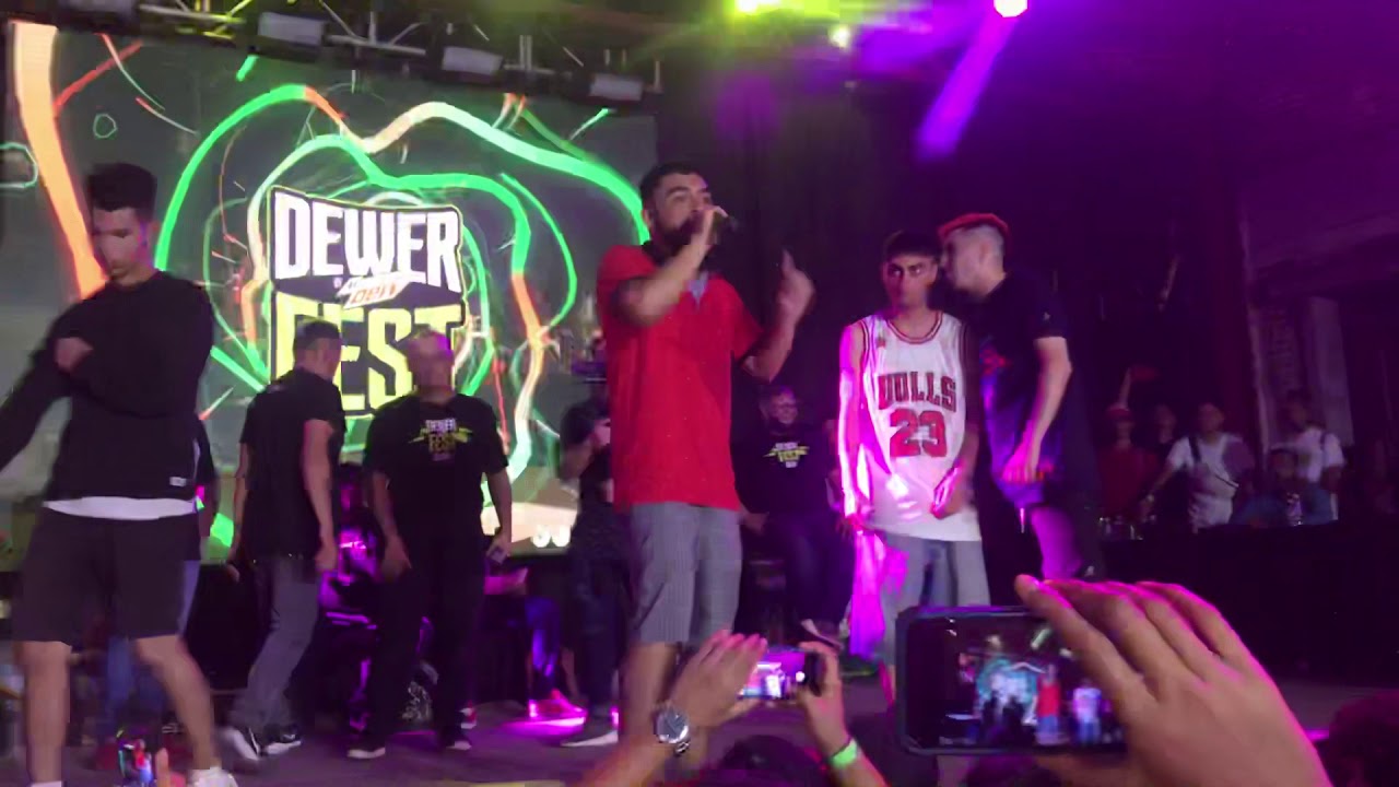 NITRO y ACERTIJO vs ANDROIDE Y RITMODELIA / Exhibición Dewer Fest 2019 / HONDURAS