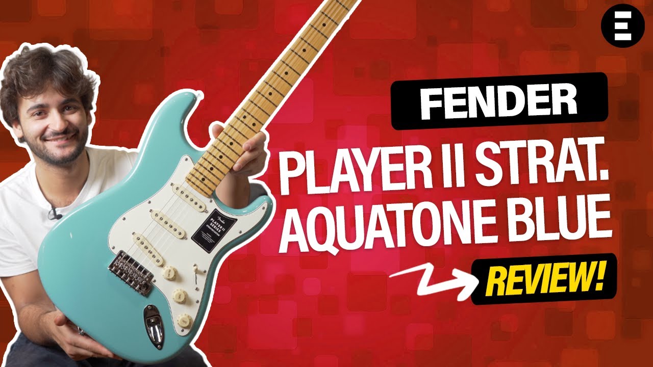 Fender Player II Stratocaster Maple Fingerboard Aquatone Blue | EGITANA.es