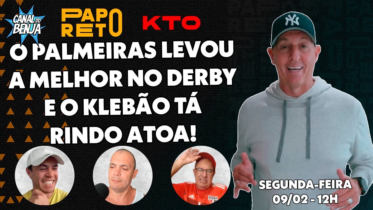 Papo Reto com Benja, Gladiador, Mano e Véio - ep. 532 - 09/02/2026