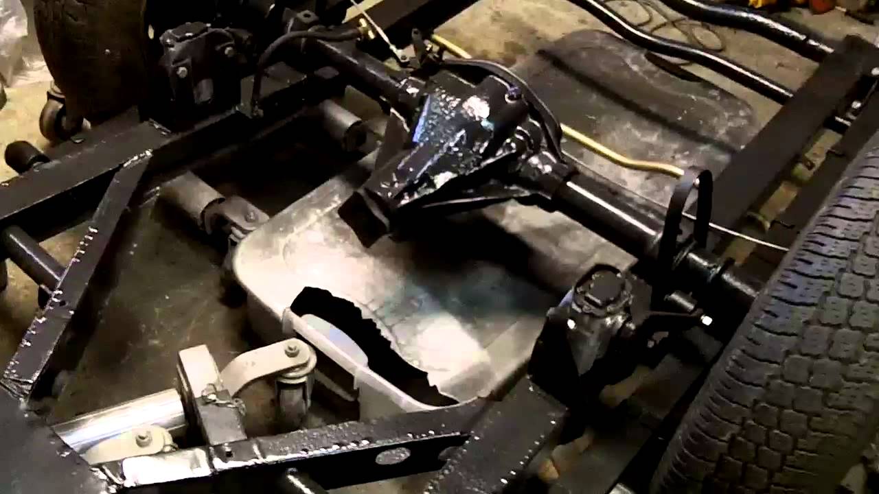 Реставрация Triumph TR3A 1959 года, рулевое управление/карданный вал/установка радиатора