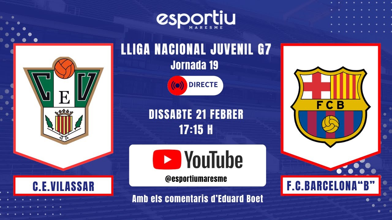 CE Vilassar Dalt - FC Barcelona B 1ªpart