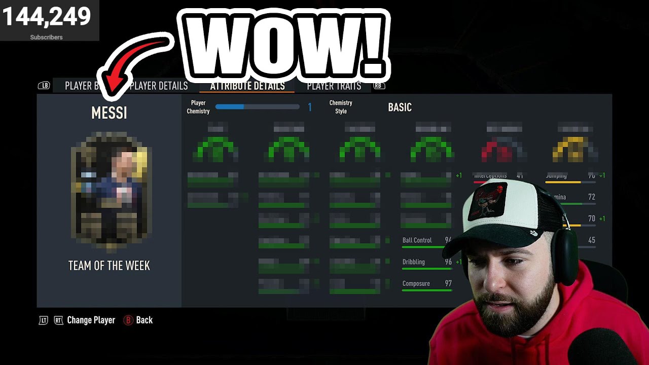 Hectic Reacts to TOTW 18 Including MESSI!