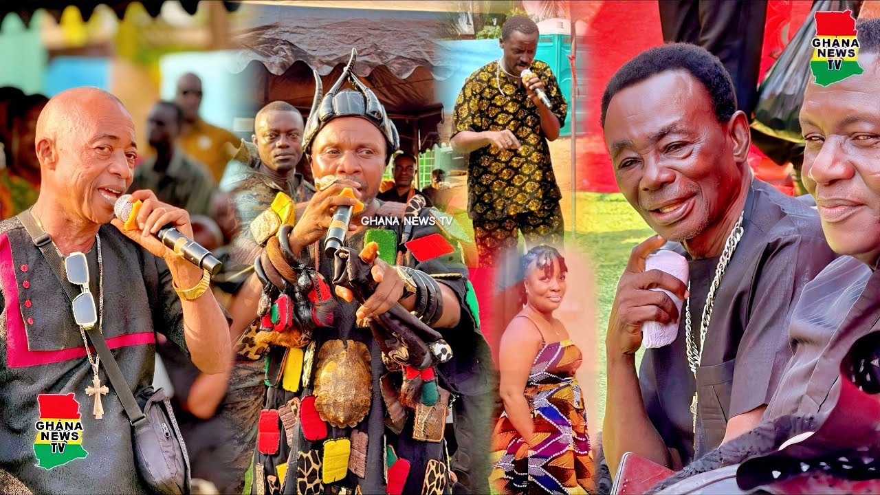 Kaakyire Kwame Appiah & Nana Ampadu’s son surprises Legend Obuoba JA Adofo with iconic performance