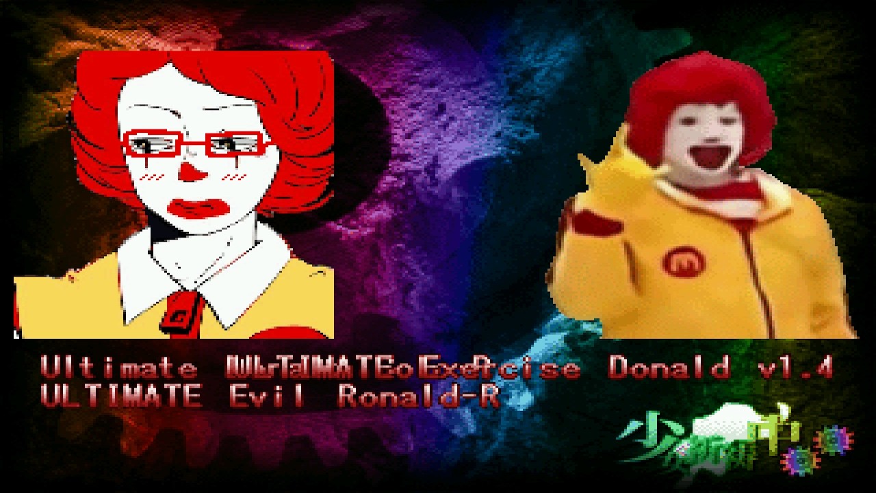 [MUGEN] Ultimate Donald Solo-R (9P) & Ultimate Evil Ronald-R (9P) VS Team Ultimate Exercise Donald