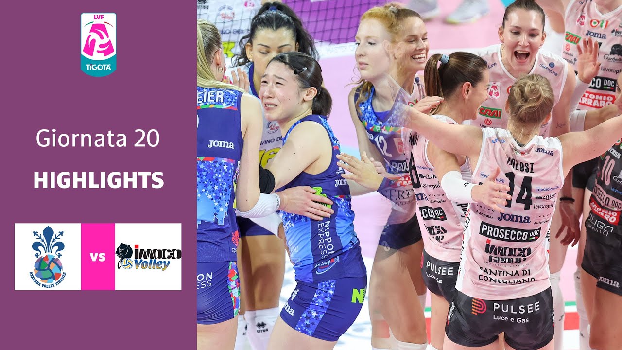 Firenze - Conegliano | Highlights | 20^ Giornata Campionato 23/24 | Lega Volley Femminile