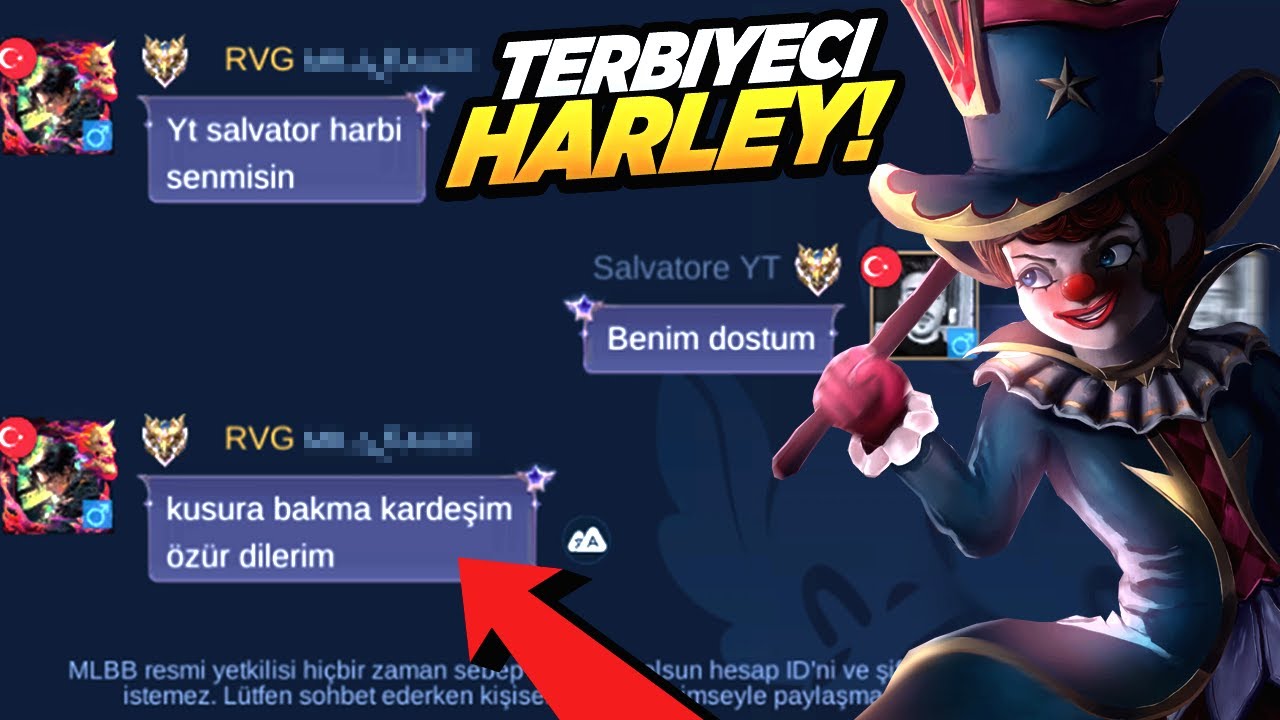 HARLEY ALDIM DİYE KÜFÜR EDİP ZORBALIK YAPTI!! MAÇI TAŞIYINCA ÖZÜR DİLEDİ!! | SALVATORE MLBB