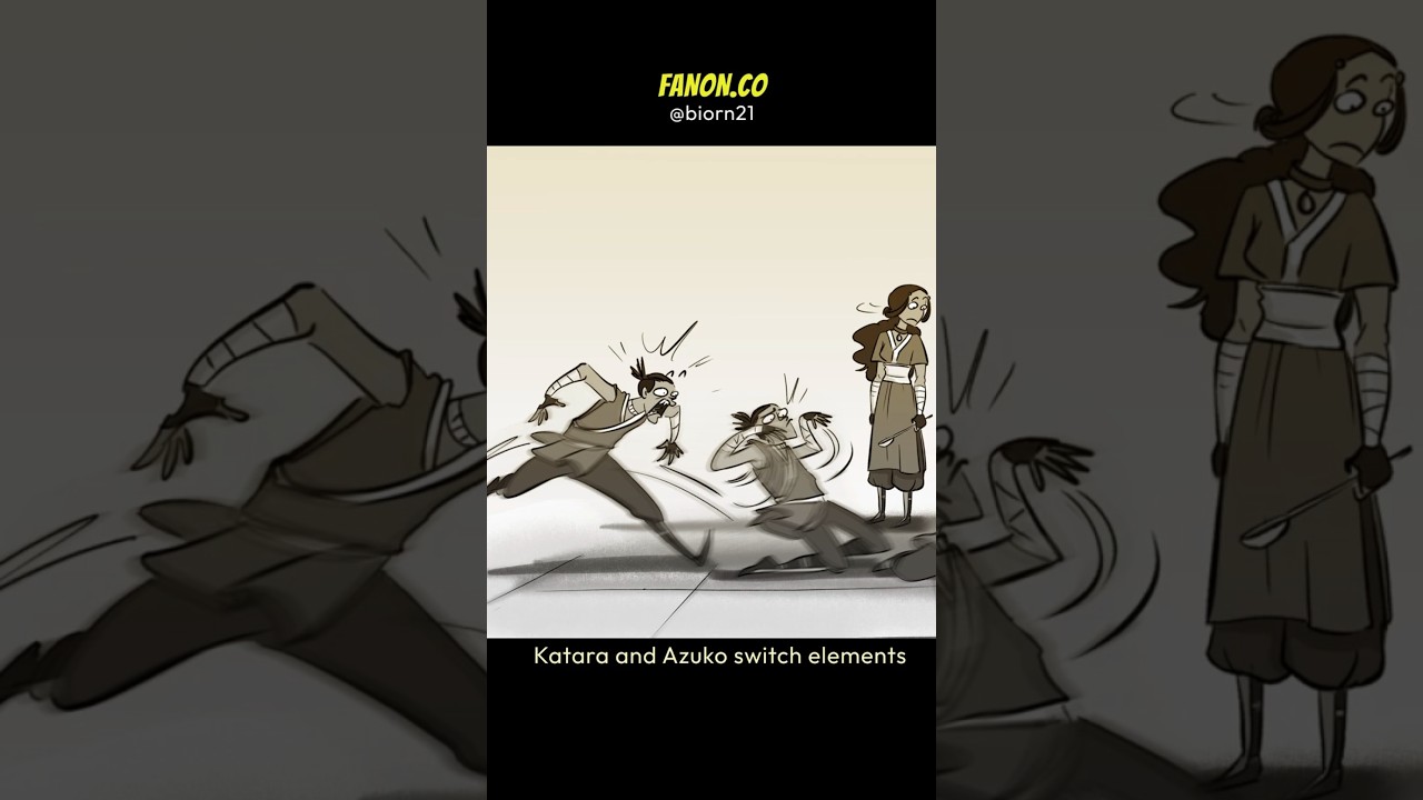 Zuko & Katara swaped elements | Biorn21 