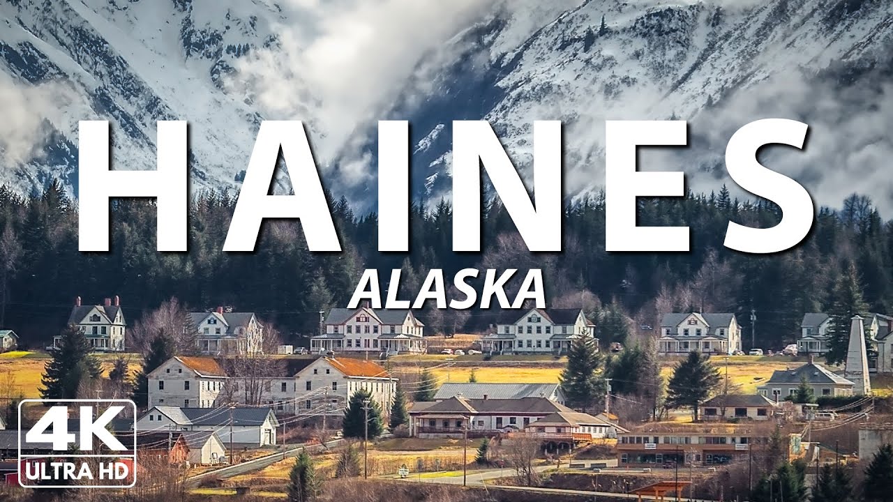 DRIVE the coast of HAINES, ALASKA – 4K (Ultra HD) Driving Tour
