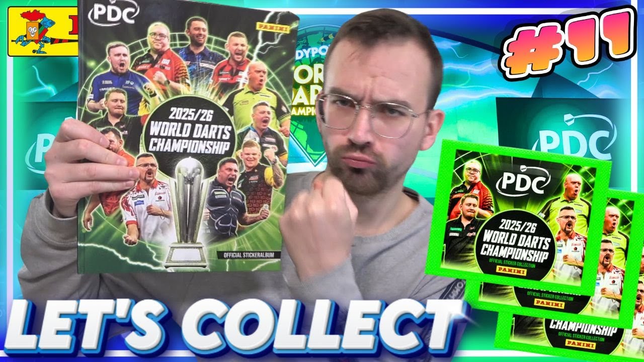 PANINI DARTS WM World Championship STICKER 2025/26 🎯 LETS COLLECT #11 😱🔥