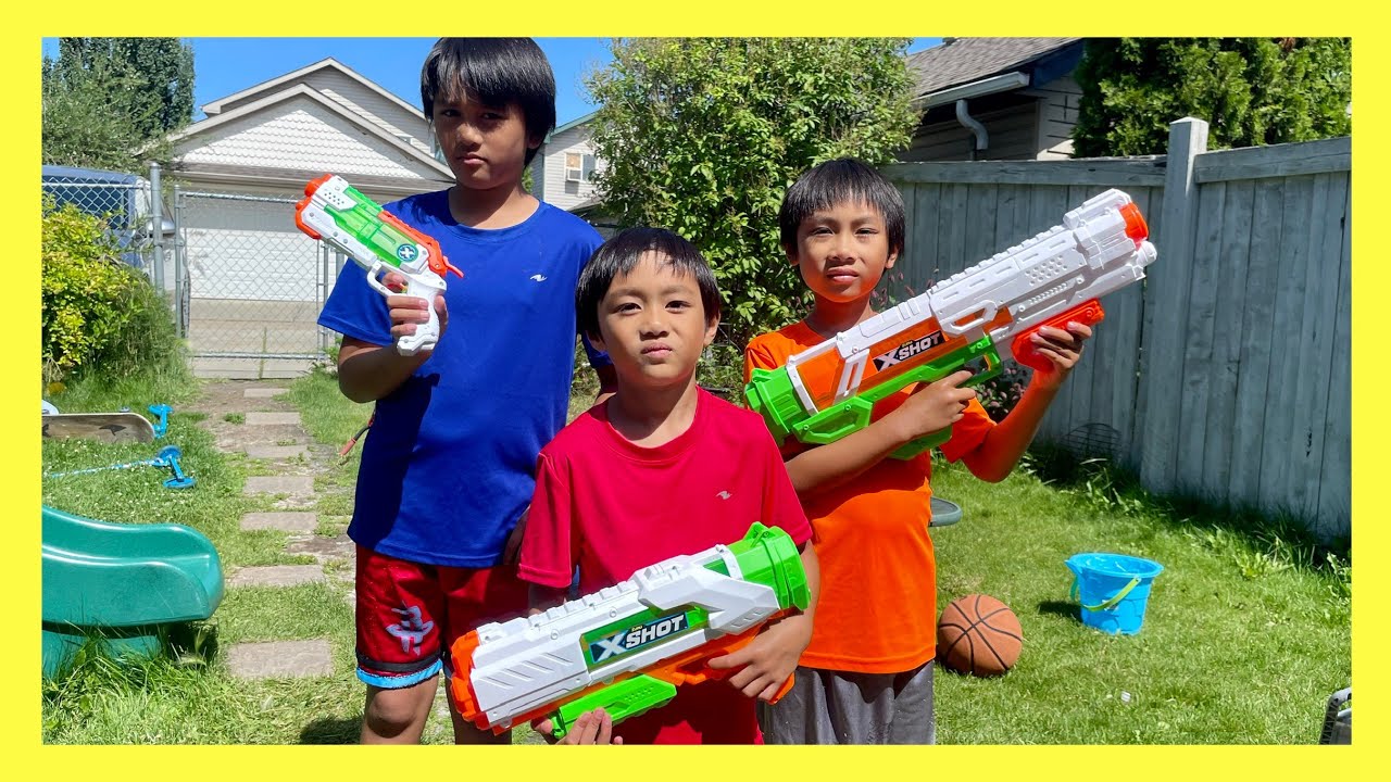 The BEST ZURU X SHOT Water Gun!!!