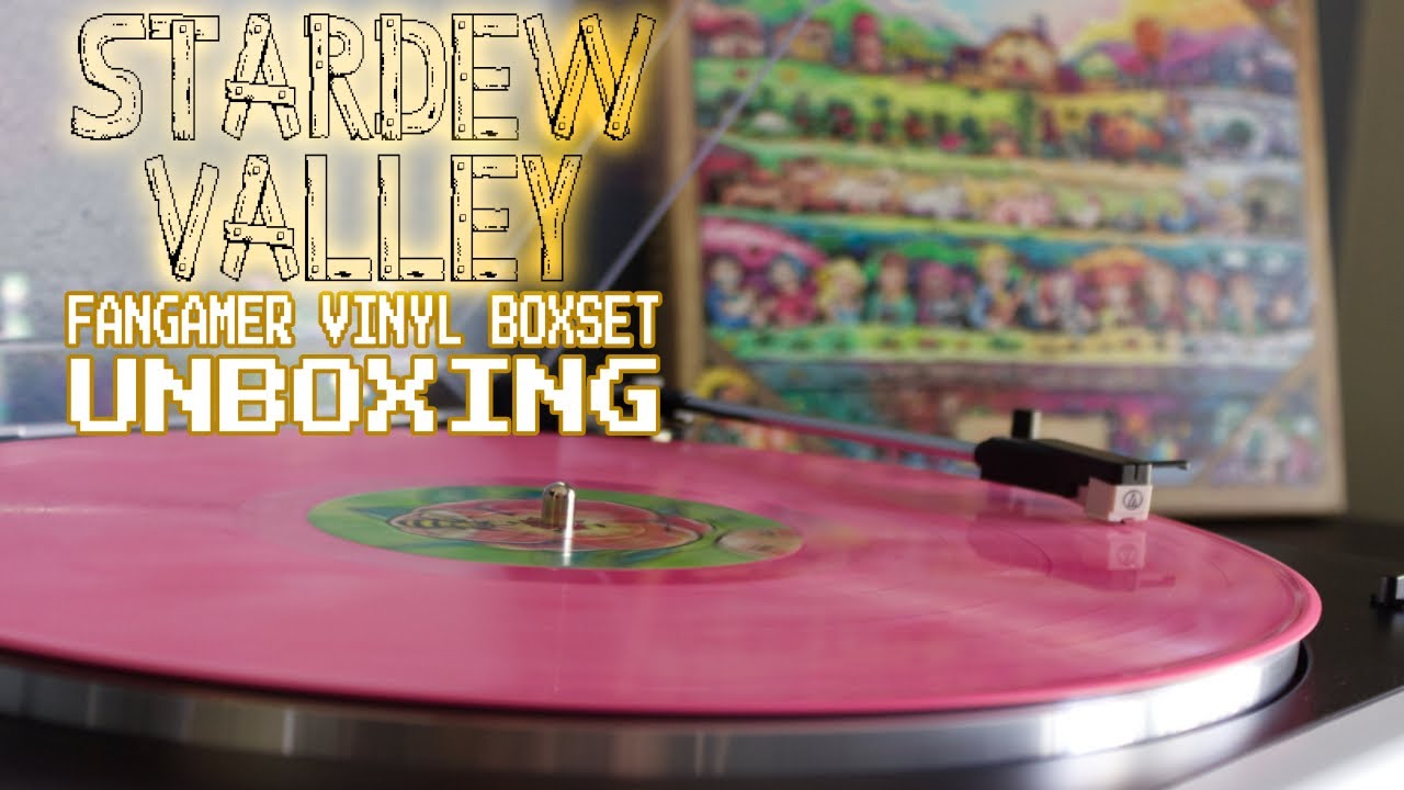 UNBOXING | Stardew Valley 4LP Vinyl Boxset from Fangamer