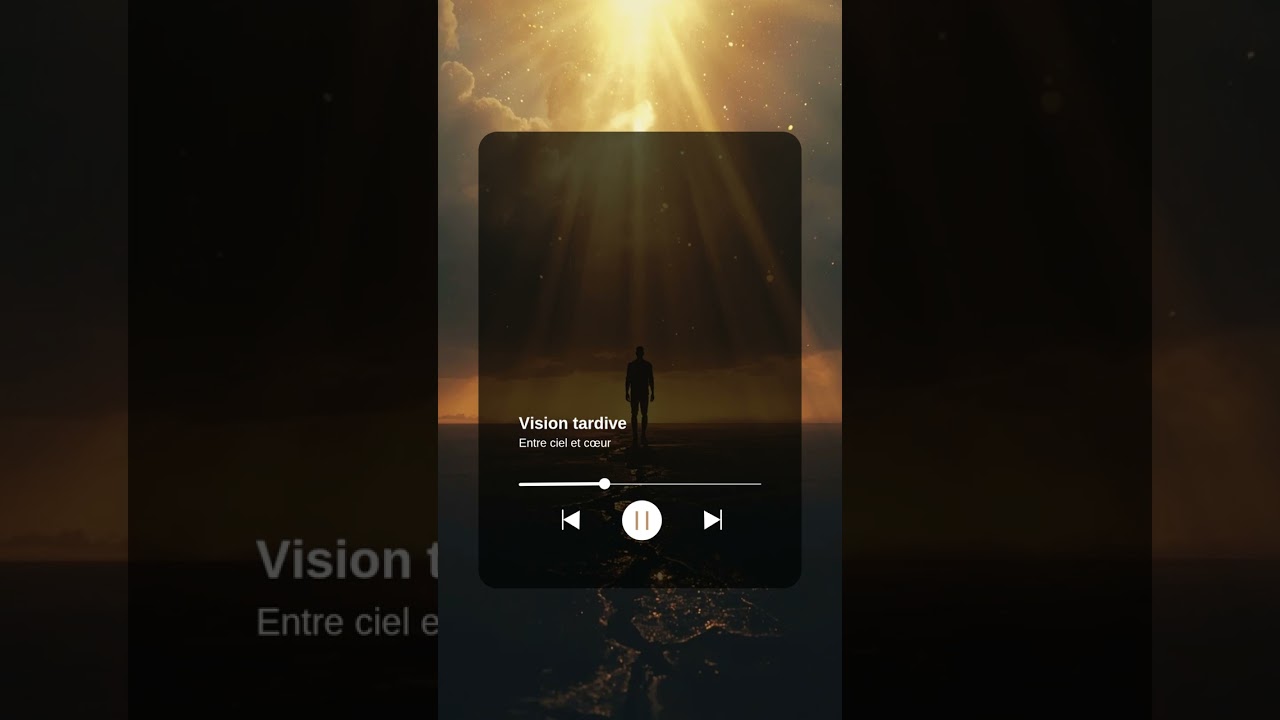 Entre Ciel et coeur_ Vision tardive 