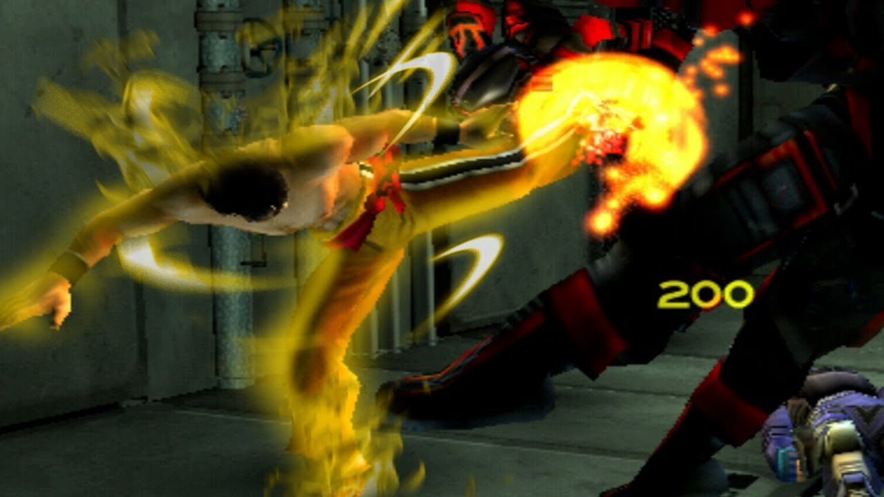 [TAS] Tekken 4 : Tekken Force mode - Marshall Law