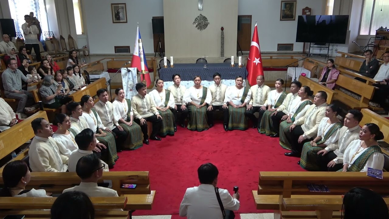 O Sacrum Convivium (O Sacred Banquet) performed by the Philippine Madrigal Singers