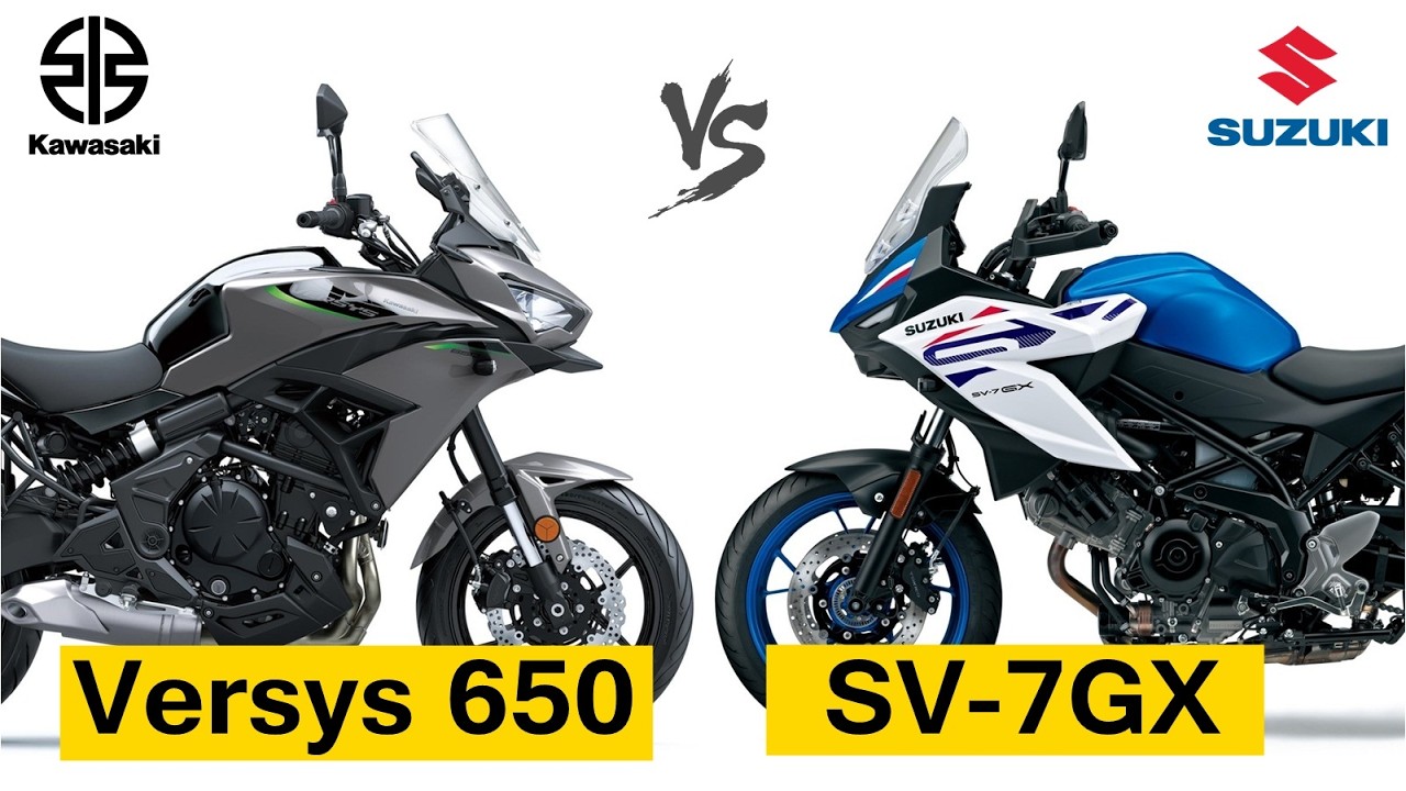 Versys 650 vs SV-7GX |Kawasaki vs Suzuki Comparison |TM