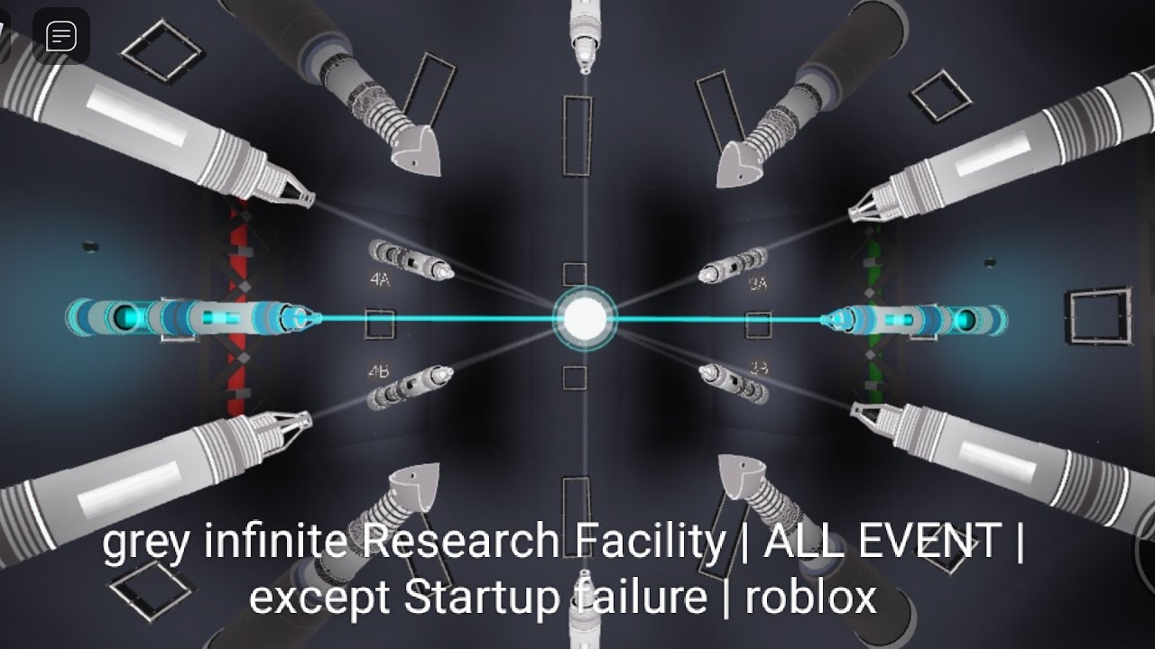 Grey infinite Research Facility [ALL EVENT] (except Startup failure) | Roblox