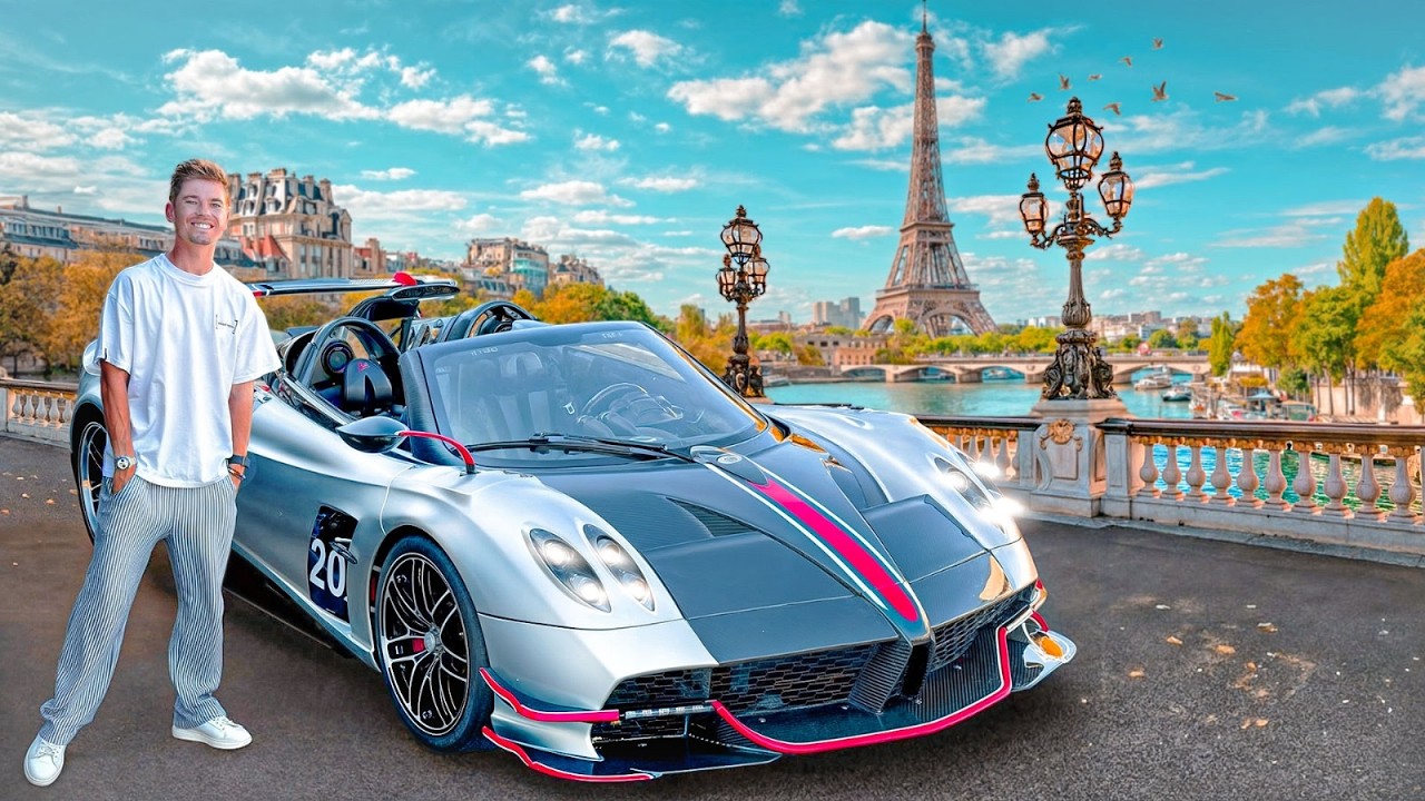 RETOUR DES VLOGS À L'ANCIENNE !! 24H à Paris, Pagani & circuit 🤩