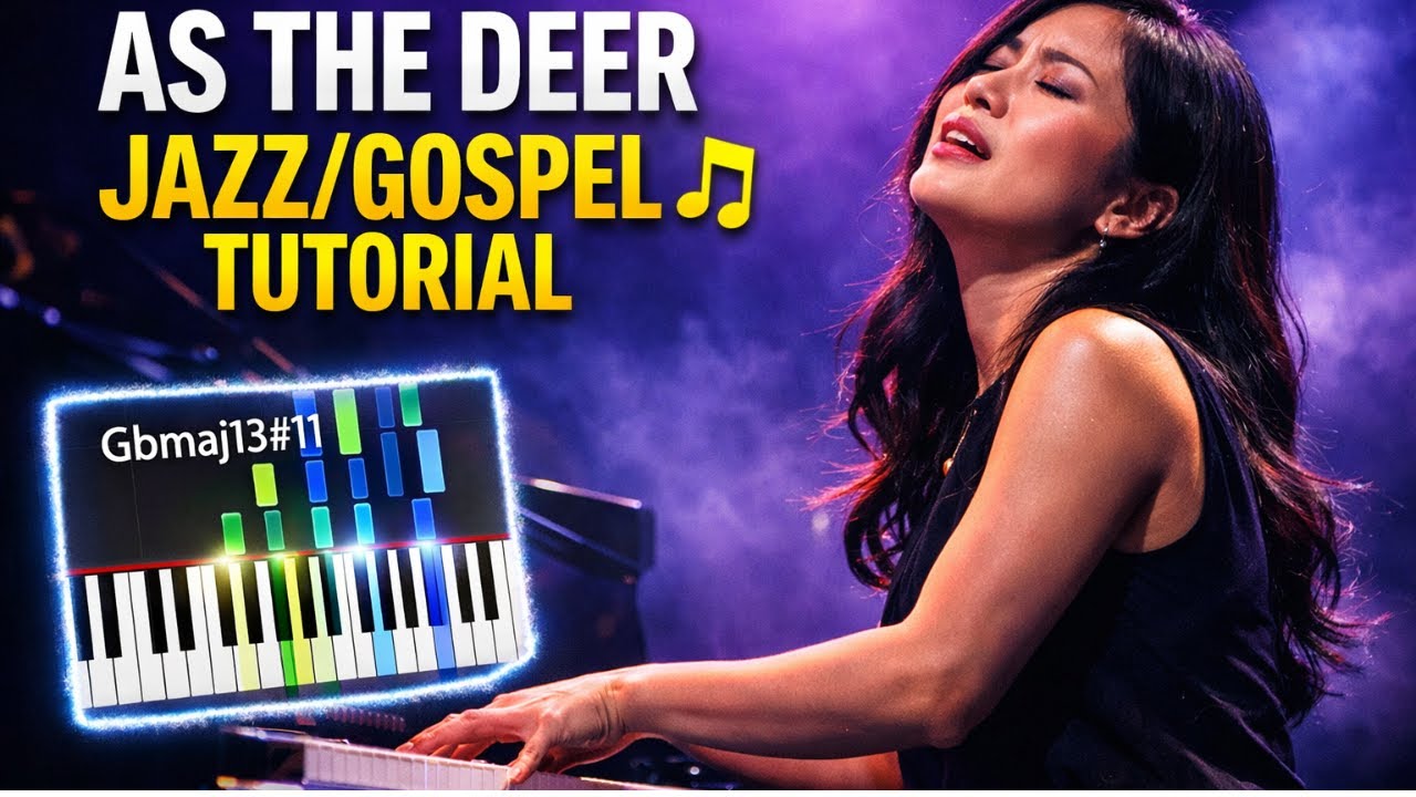AS THE DEER - PIANO TUTORIAL FOR INTERMEDIARIES