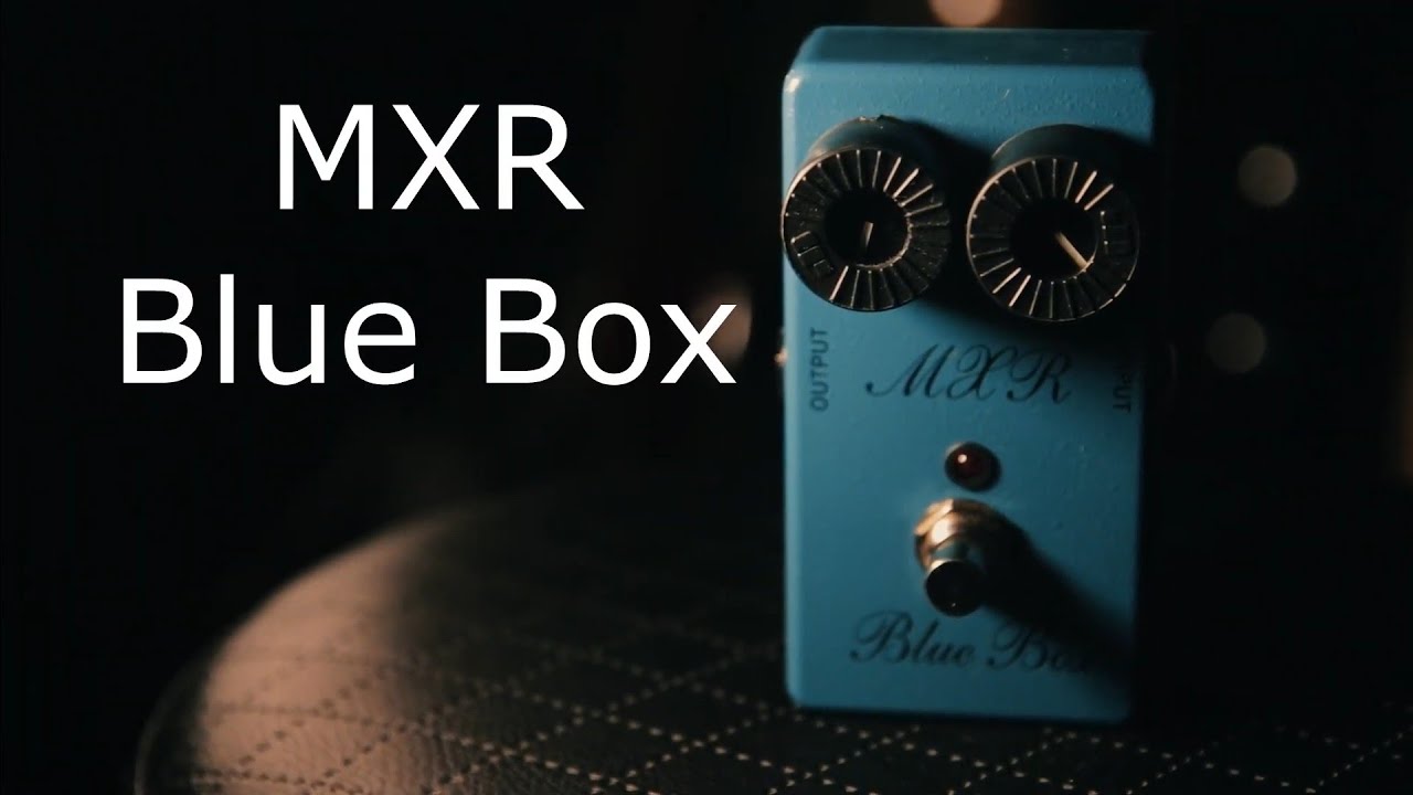 MXR M103 Script Blue Box Reissue 🎸 Sonic Youth, Led Zeppelin, Дельфин