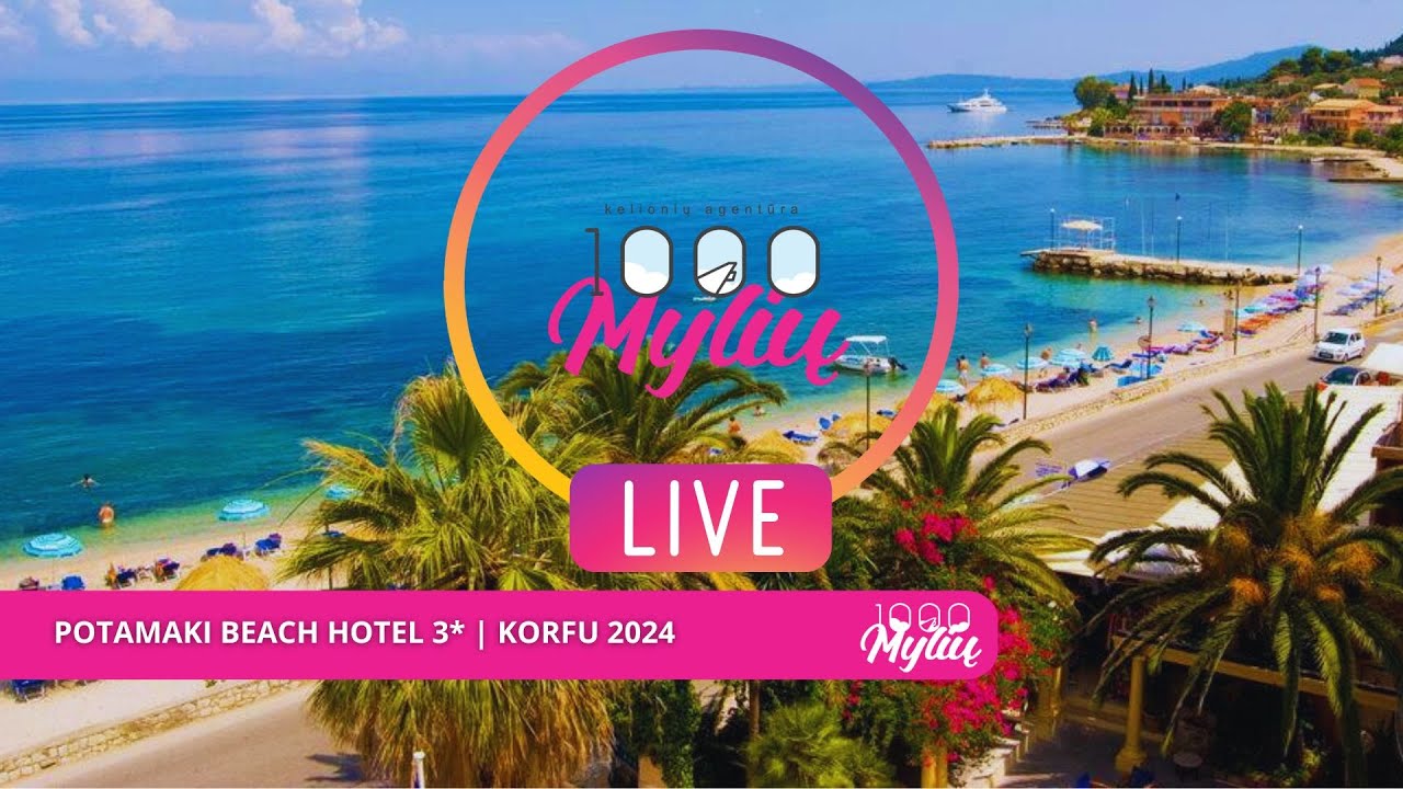 POTAMAKI BEACH HOTEL 3* | KORFU 2024