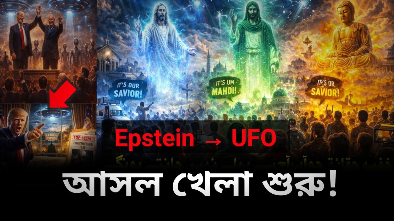 Epstein Files Leak এর পর Trump কেন UFO Files প্রকাশ করল? সত্যটা কি? | Epstein Files | UFO Disclosure