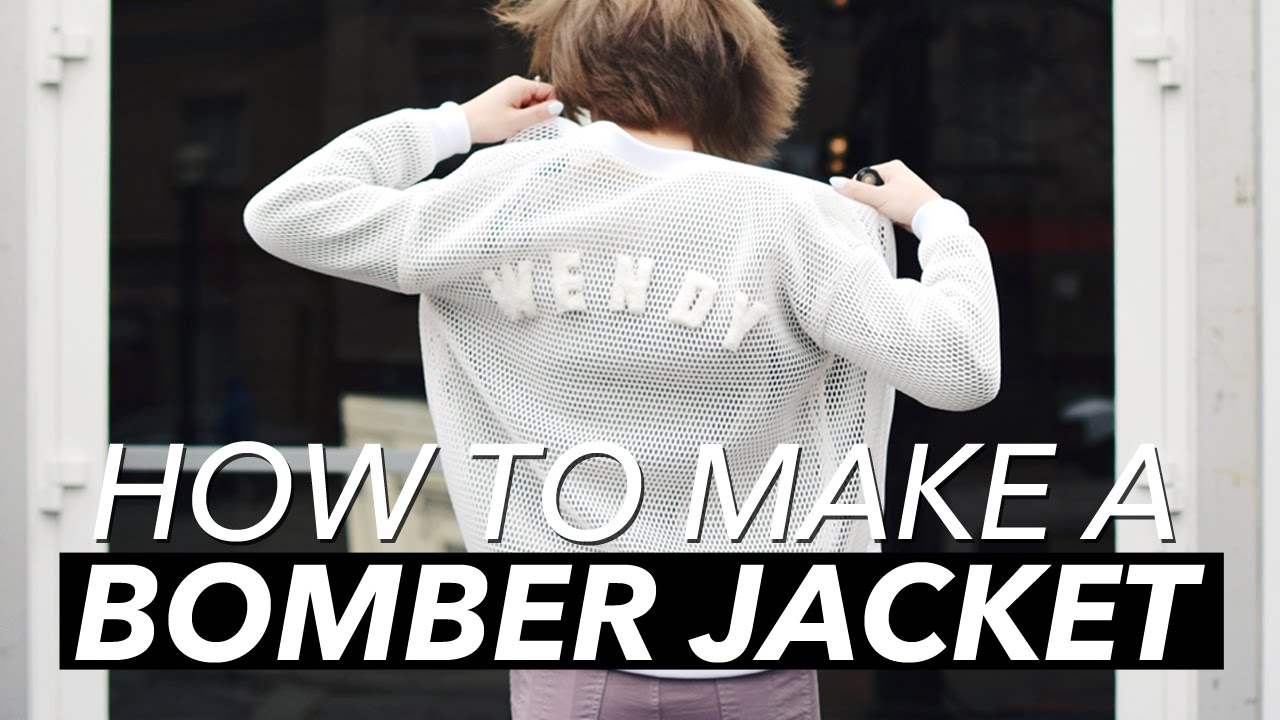 How to Make a Bomber Jacket | WITHWENDY