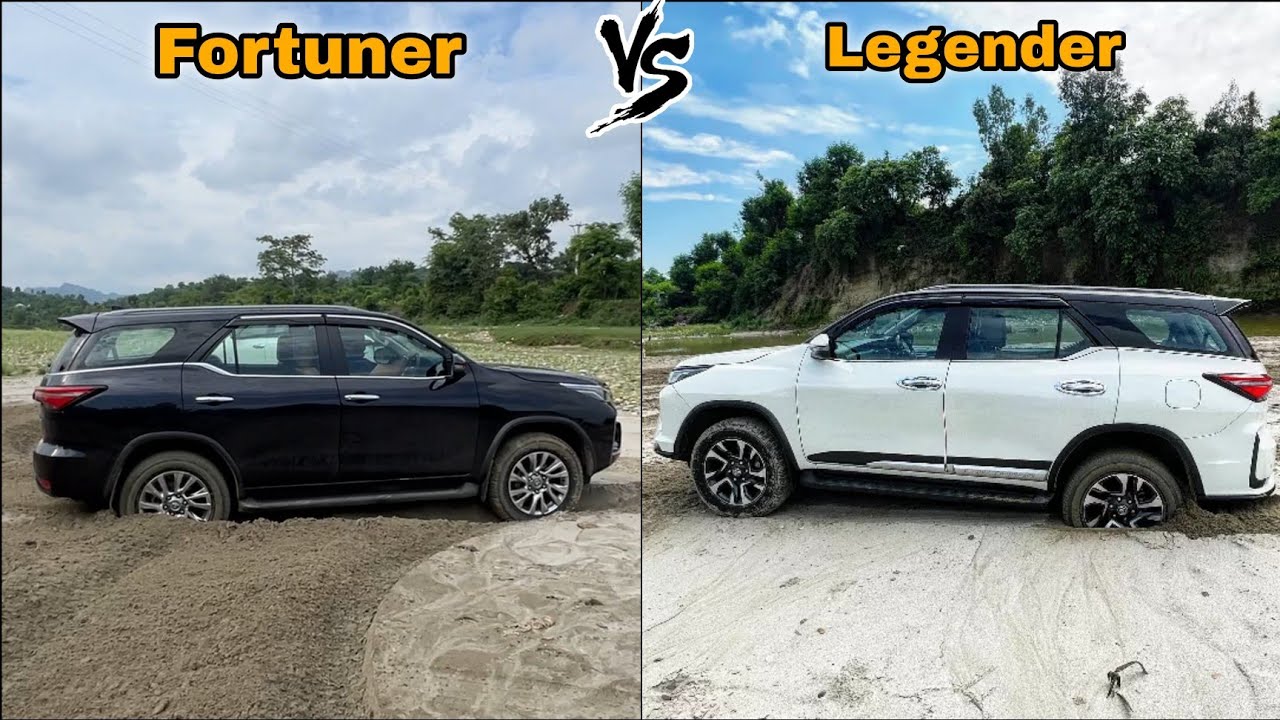 Toyota Legender vs Toyota Fortuner | Offroad battle