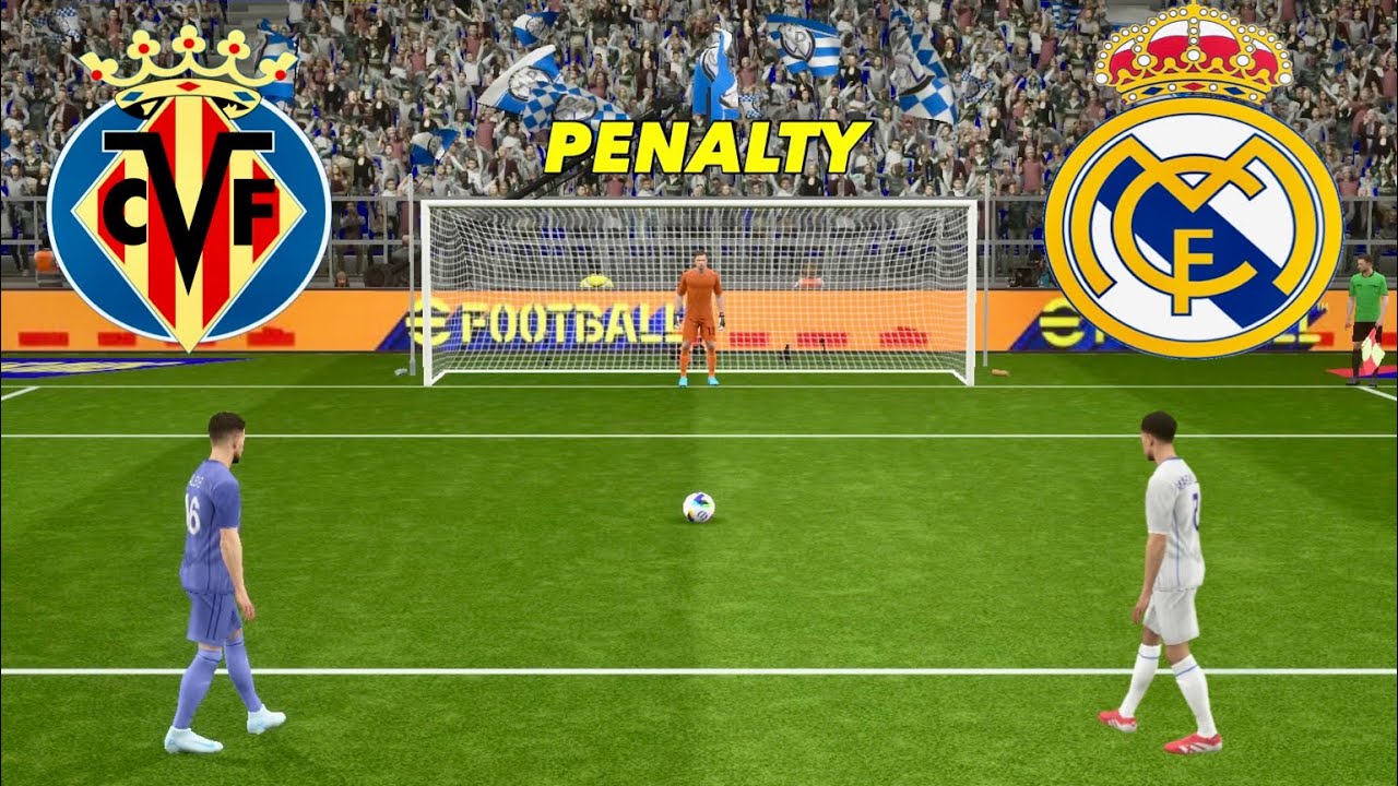 REAL MADRID VS VILLARREAL PENALTY SHOOTOUT | VIL VS RMA HIGHLIGHTS | LALIGA 26